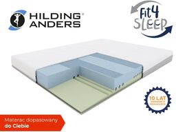 FIT.4.SLEEP H2/H3 PIANKA 140X190 - OUTLET, Rozmiar -
