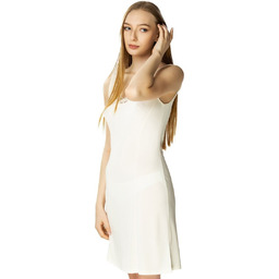 Elegancka halka damska Amelia : Kolor - Ecru,