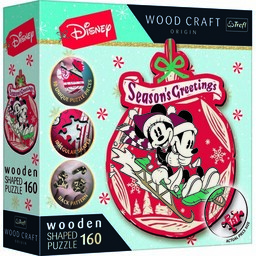 TREFL Puzzle Disney Świąteczna przygoda Mickey i Minnie