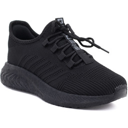 Buty sportowe damskie tekstylne czarne Big Star UU274057