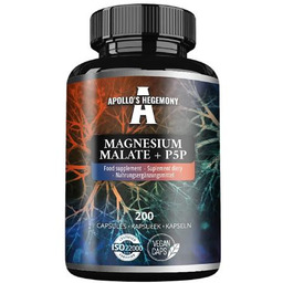 Apollo''s Hegemony Magnesium Malate + P5P, 200 kaps.