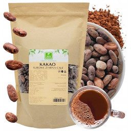 Kakao surowe - całe ziarno w łupinie 1