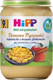 HiPP Domowe Pyszności Bio, naleśniczki z musem jabłkowym,