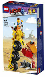 LEGO Movie 2, klocki Trójkołowiec Emmeta, 70823