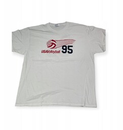 Koszulka męska PORT&COMPANY USA VOLLEYBALL XL