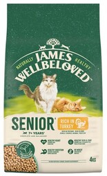 JAMES WELLBELOVED Karma dla kota Senior Monobiałkowa