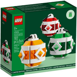 LEGO Creator 40604 Zestaw świątecznych ozdób