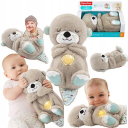 Miś Szumiący Miś Wydra Przytulanka Fisher-Price Usypianka Usypiacz