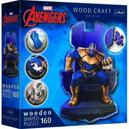 TREFL Puzzle Marvel Avengers Thanos na tronie 20184