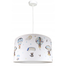Żyrandol Lampa Sufitowa Wisząca Abażur Do Pokoju Dziecka