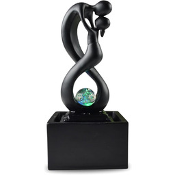 Zen''Light - nowoczesna fontanna pokojowa Amor czarna