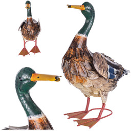 Figura ogrodowa Esson kaczka stalowa 41 cm