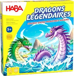 HABA -Legendarne smoki - Gra wyścigowa i kości