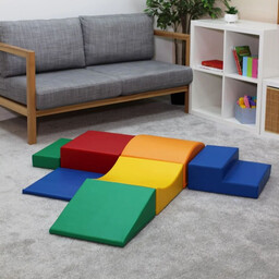 Klocki piankowe IGLU Soft Play Little Crawler wielokolorowy