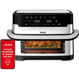 Frytkownica beztłuszczowa Air fryer TEFAL EY922DE0 Flex Dual