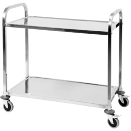 YATO Wózek kelnerski nierdzewny 2-półkowy składany YG-09095