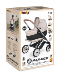 SMOBY Maxi Cosi wozek 3w1 bezowy