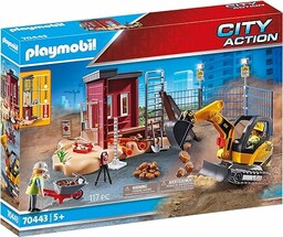 PLAYMOBIL City Action 70443 Mała koparka z elementem