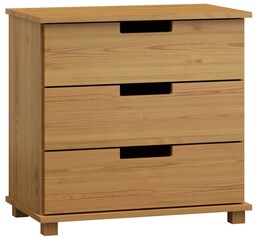 Komoda sosnowa drewniana nr2 Modern 80x80x42 olcha
