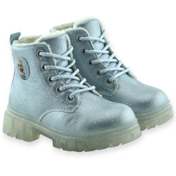 Dziecięce trapery dla dziewczynki szerokie przody ocieplone wnętrze