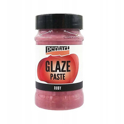 PASTA GLAZE gęsta rubinowa 100ml - Pentart