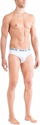 Replay Basic Cuff Bielizna Mężczyźni, biały/biały, M