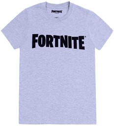 Szara koszulka/t-shirt na krótki rękaw Fortnite