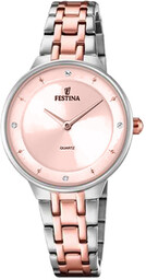 Zegarek Damski Festina F20626-2 CYRKONIE srebrny