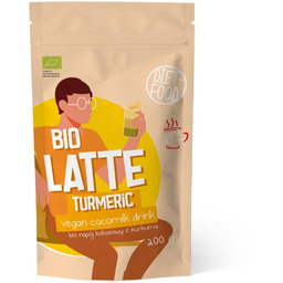 DIET-FOOD Bio Latte z Kurkumą 200 g
