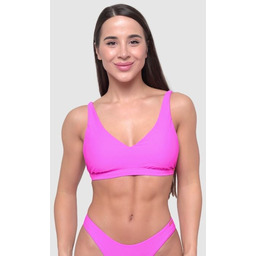 GymBeam Damska sportowa góra od bikini Pink