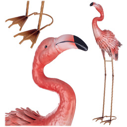 Figura ogrodowa Esson flaming stalowa 76 cm