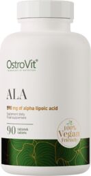 OstroVit ALA, kwas alfa-liponowy, 90 tabletek