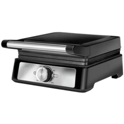 Gofrownica MPM MGO-41/C 1200 W Powłoka nieprzywierająca Czarno-srebrny