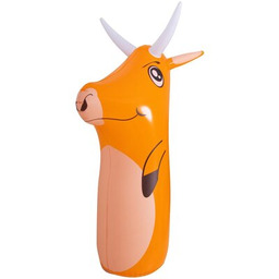 JILONG Zabawka dmuchana Worek bokserski Animal Byk