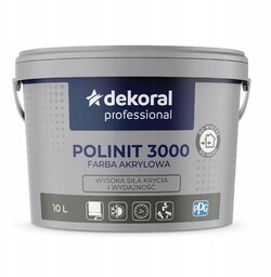 Dekoral Professional Polinit 3000 Hs Farba akrylowa elewacyjna