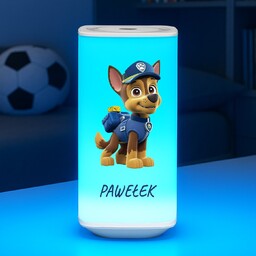 Lampka nocna LED z nadrukiem dla niego chłopca
