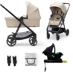 Wózek wielofunkcyjny Kinderkraft Newly 4w1 Mink Pro Beżowy