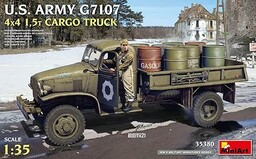Miniart MIN35380 1:35-US Army G7107 4X4 1,5t ciężarówka