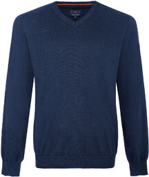 SWETER MĘSKI FF V NECK BLUE