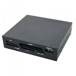 LogiLink Czytnik kart pamięci, USB2.0, wewnętrzny 3,5"