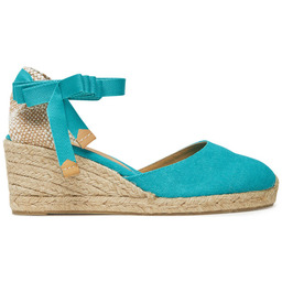Espadryle Castañer Carina/6/002 021644 Turkusowy