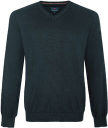 SWETER MĘSKI FF V NECK GREEN
