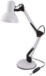 Esperanza LAMPKA BIURKOWA E27 AVIOR BIAŁA ELD112W