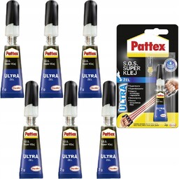 Super Klej Żelowy PATTEX S.O.S. Power, 6 szt