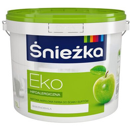 Farba emulsyjna EKO biała 15 l Śnieżka