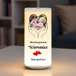 Lampka nocna LED z nadrukiem dla mamy