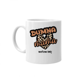 Dumna mama + imiona dzieci - kubek