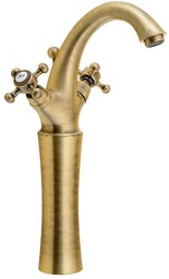 ANTEA bateria umywalkowa wysoka z odpływem, wysokość 300mm,