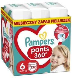 PAMPERS Pieluchomajtki Pants 6 (132 szt.)