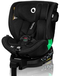 LIONELO Fotelik samochodowy Harmony i-Size (0-36 kg) Czarny